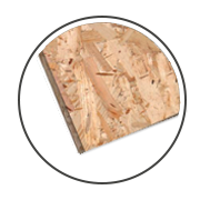 2 plis de panneau OSB